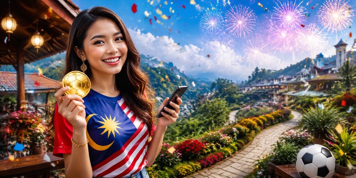 Promosi Ganjaran VIP Eksklusif w176 dengan tema bola sepak Malaysia